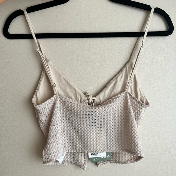 H&M Front Tie Tank Top - Size XS - Picture 2 of 5
